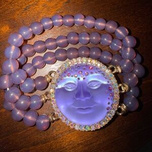 Kirks Folly Purple Moon Bracelet